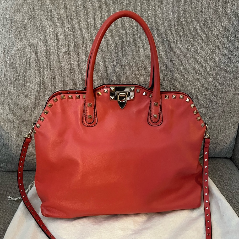 Sale!!Authentic Valentino Stud Dome Bag Handle/Crossbody Bag
